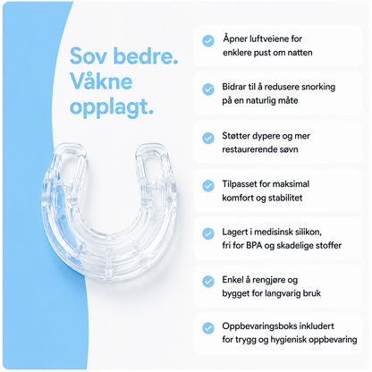 Snoozly Nordic Munnskinne