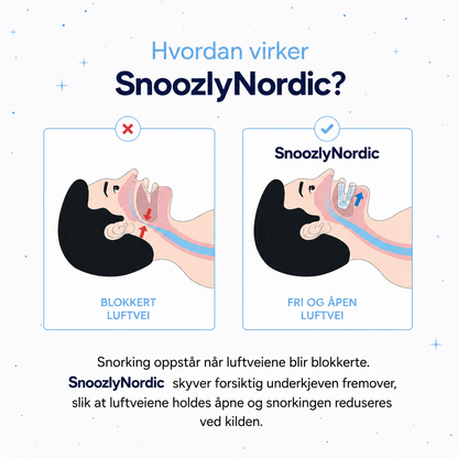 Snoozly Nordic Munnskinne